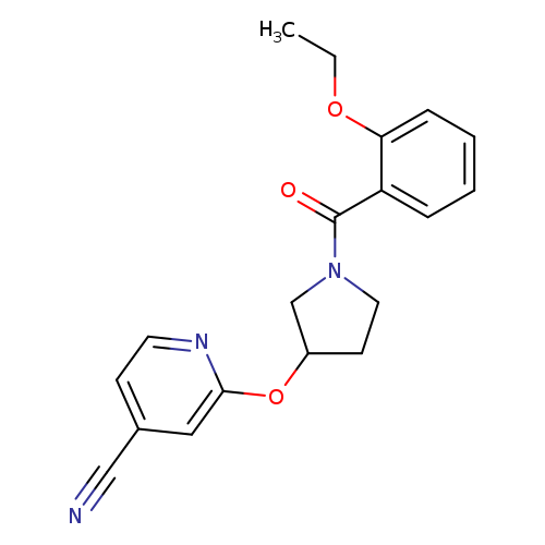 2-{[1-(2-ethoxybenzoyl)pyrrolidin-3-yl]oxy}pyridine-4-carbonitrile