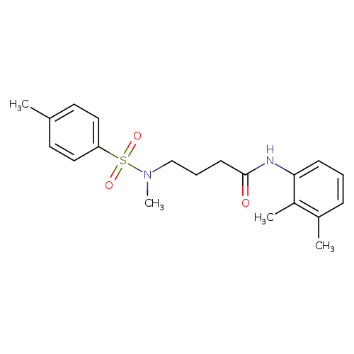 N-(2,3-dimethylphenyl)-4-(N-methyl4-methylbenzenesulfonamido)butanamide