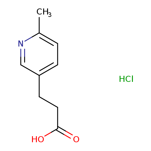 3-(6-methylpyridin-3-yl)propanoic acid hydrochloride