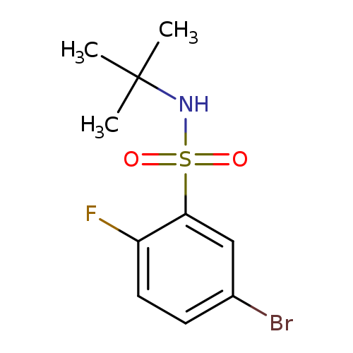 5-Bromo-N-tert-butyl-2-fluorobenzenesulfonamide