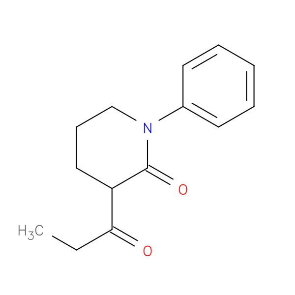 1-phenyl-3-propanoylpiperidin-2-one