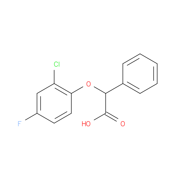 2-(2-chloro-4-fluorophenoxy)-2-phenylacetic acid