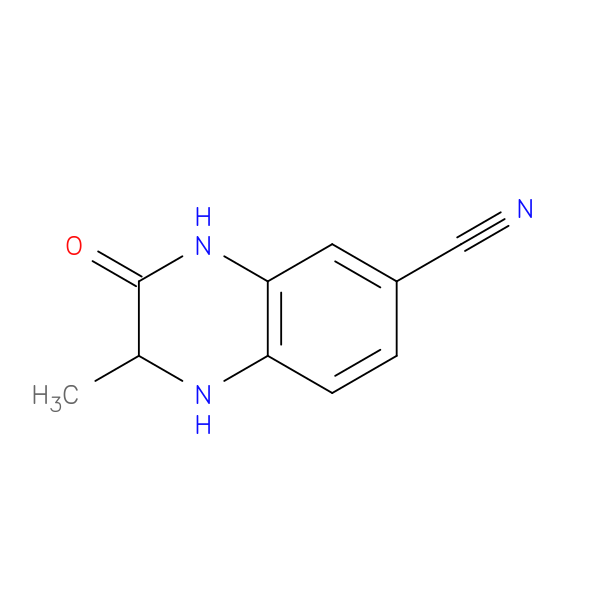 2-Methyl-3-oxo-1,2,3,4-tetrahydroquinoxaline-6-carbonitrile