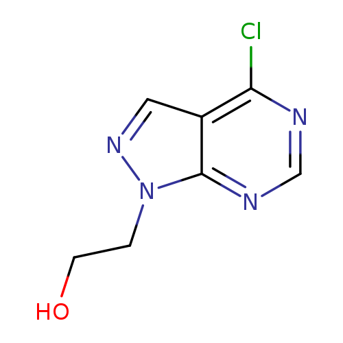 2-(7-Chloro-3H-pyrazolo-[4,3-d]pyrimidin-3-yl)ethanol
