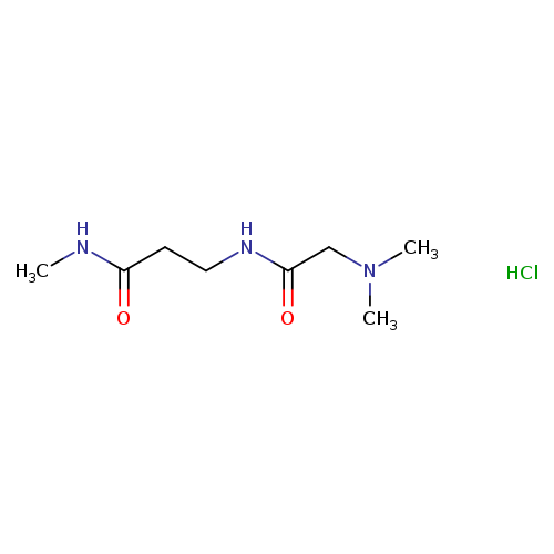 3-[2-(dimethylamino)acetamido]-N-methylpropanamidehydrochloride