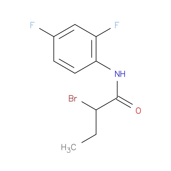 2-Bromo-n-(2,4-difluorophenyl)butanamide