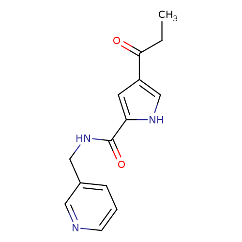 4-propanoyl-N-[(pyridin-3-yl)methyl]-1H-pyrrole-2-carboxamide