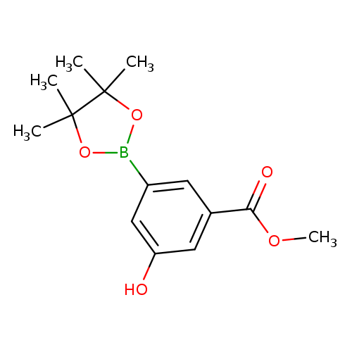Benzoic acid, 3-hydroxy-5-(4,4,5,5-tetramethyl-1,3,2-dioxaborolan-2-yl)-, methyl ester