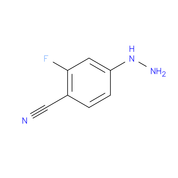 2-Fluoro-4-hydrazino-benzonitrile