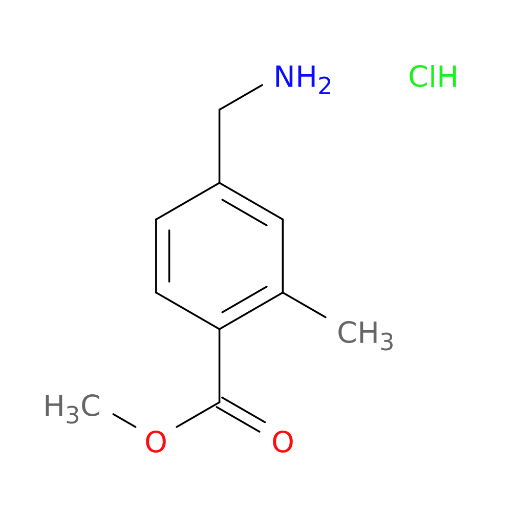 methyl 4-(aminomethyl)-2-methylbenzoate hydrochloride