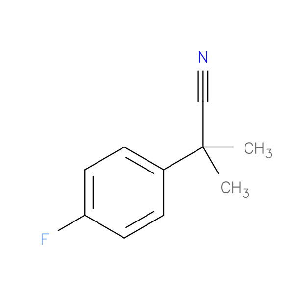 2-(4-Fluorophenyl)-2-methylpropanenitrile
