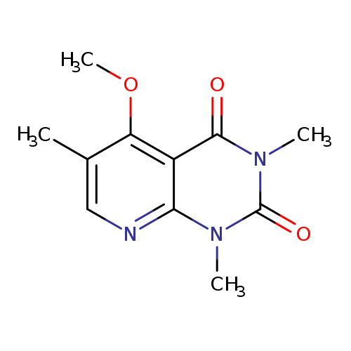 5-methoxy-1,3,6-trimethyl-1H,2H,3H,4H-pyrido[2,3-d]pyrimidine-2,4-dione