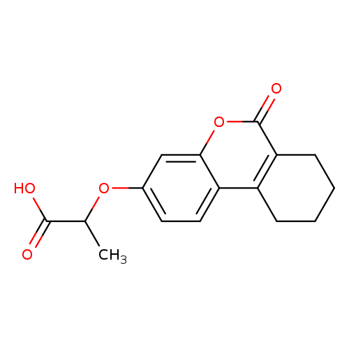 2-[(6-Oxo-7,8,9,10-tetrahydro-6h-benzo[c]chromen-3-yl)oxy]propanoic acid