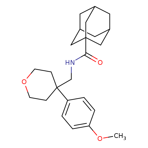 N-{[4-(4-methoxyphenyl)oxan-4-yl]methyl}adamantane-1-carboxamide