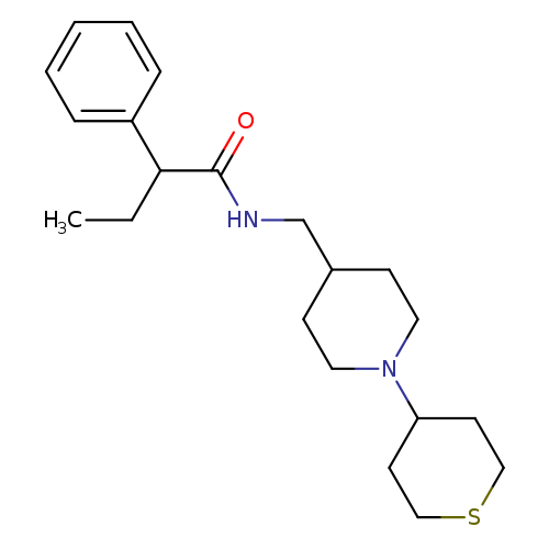 2-phenyl-N-{[1-(thian-4-yl)piperidin-4-yl]methyl}butanamide