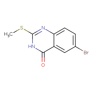 6-Bromo-2-(methylthio)-4(3h)-quinazolinone