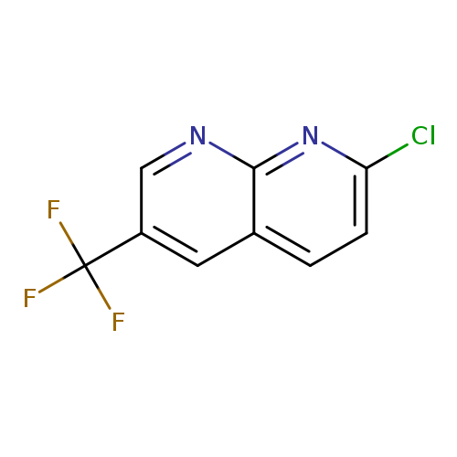 2-chloro-6-(trifluoromethyl)-1,8-naphthyridine