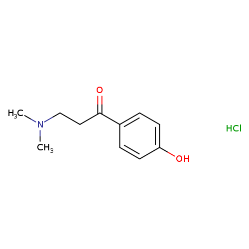 3-(Dimethylamino)-1-(4-hydroxyphenyl)propan-1-one hydrochloride