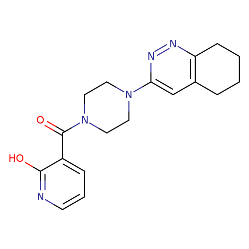 3-[4-(5,6,7,8-tetrahydrocinnolin-3-yl)piperazine-1-carbonyl]pyridin-2-ol