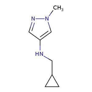 N-(cyclopropylmethyl)-1-methyl-1H-pyrazol-4-amine