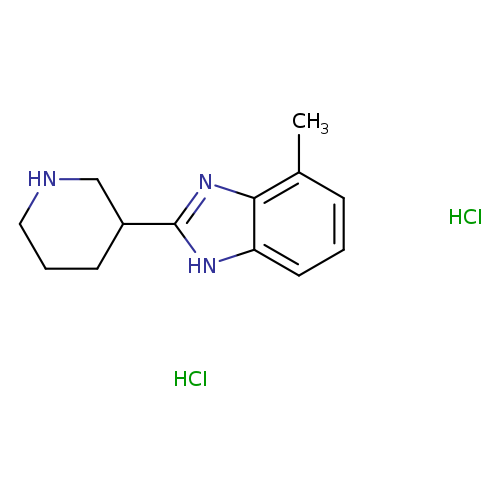 4-Methyl-2-(3-piperidinyl)-1h-benzimidazole dihydrochloride