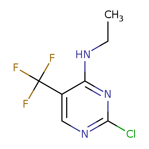 2-Chloro-N-ethyl-5-(trifluoromethyl)pyrimidin-4-amine