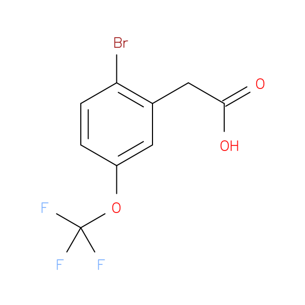 2-Bromo-5-(trifluoromethoxy)phenylacetic acid