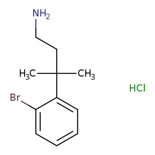 3-(2-bromophenyl)-3-methylbutan-1-aminehydrochloride