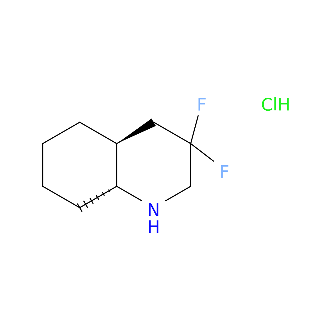 rac-(4aR,8aS)-3,3-difluoro-decahydroquinoline hydrochloride