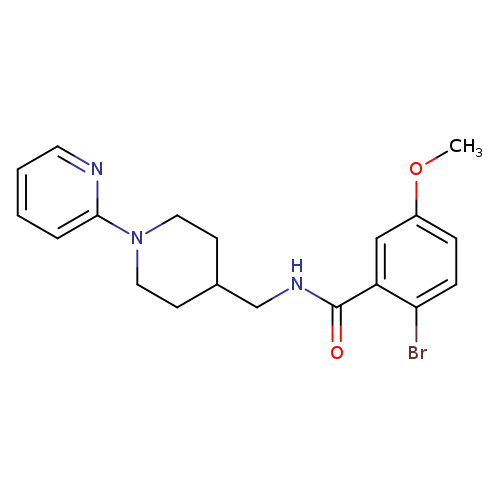 2-bromo-5-methoxy-N-{[1-(pyridin-2-yl)piperidin-4-yl]methyl}benzamide