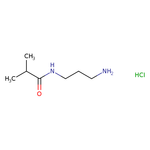 N-(3-aminopropyl)-2-methylpropanamide hydrochloride