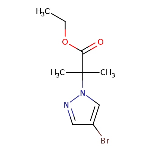 Ethyl 2-(4-bromo-1h-pyrazol-1-yl)-2-methylpropanoate