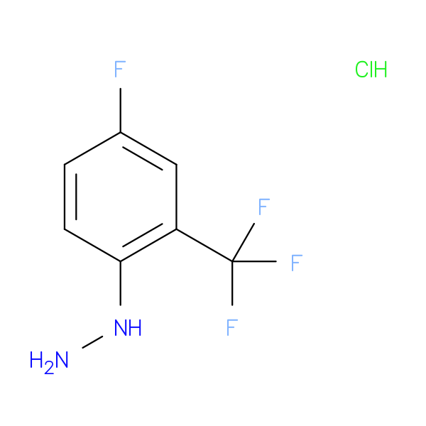 (4-Fluoro-2-(trifluoromethyl)phenyl)hydrazine hydrochloride