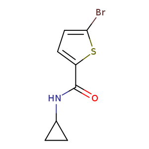 5-Bromo-N-cyclopropylthiophene-2-carboxamide