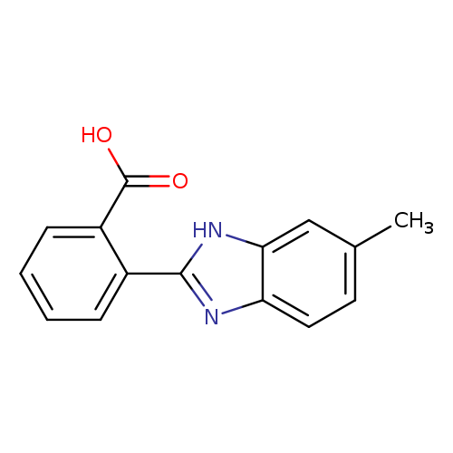 2-(6-methyl-1H-1,3-benzodiazol-2-yl)benzoic acid