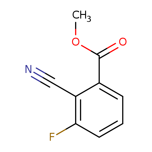 Benzoic acid, 2-cyano-3-fluoro-, methyl ester