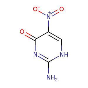 2-Amino-5-nitropyrimidin-4(1H)-one