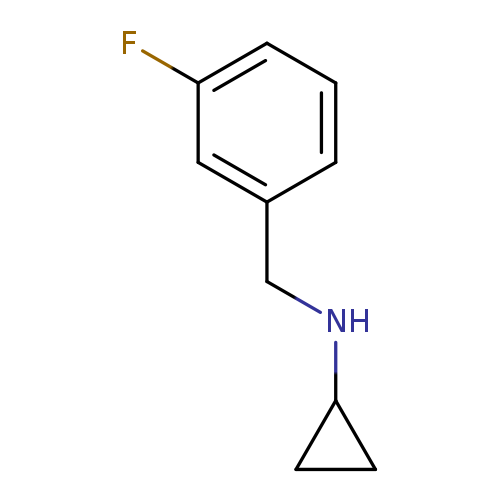 N-[(3-fluorophenyl)methyl]cyclopropanamine