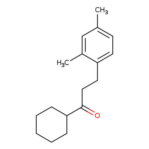 Cyclohexyl 2-(2,4-dimethylphenyl)ethyl ketone
