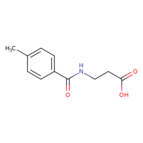 N-(4-Methylbenzoyl)-beta-alanine