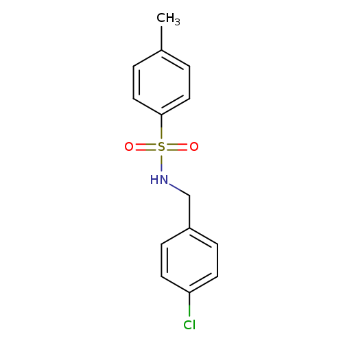 Benzenesulfonamide, N-[(4-chlorophenyl)methyl]-4-methyl-