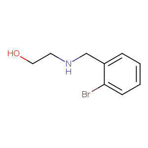 2-([(2-Bromophenyl)methyl]amino)ethan-1-ol