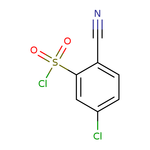 5-Chloro-2-cyanobenzenesulfonyl chloride