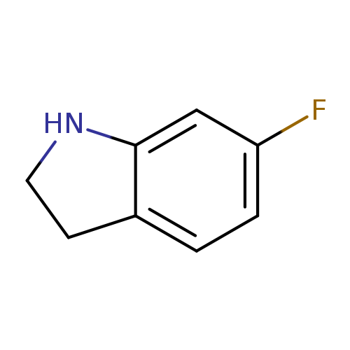 1H-Indole, 6-fluoro-2,3-dihydro-