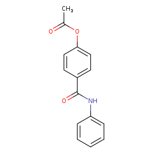 4-(phenylcarbamoyl)phenyl acetate