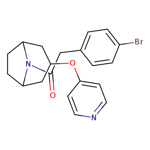 2-(4-bromophenyl)-1-[3-(pyridin-4-yloxy)-8-azabicyclo[3.2.1]octan-8-yl]ethan-1-one