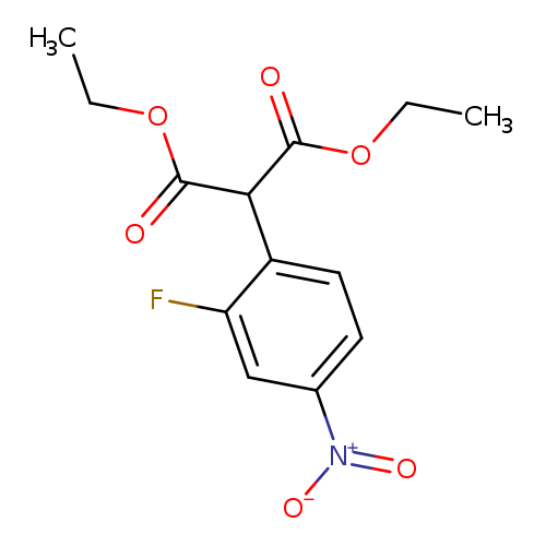 Diethyl 2-(2-fluoro-4-nitrophenyl)malonate