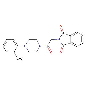 2-{2-[4-(2-methylphenyl)piperazin-1-yl]-2-oxoethyl}-2,3-dihydro-1H-isoindole-1,3-dione