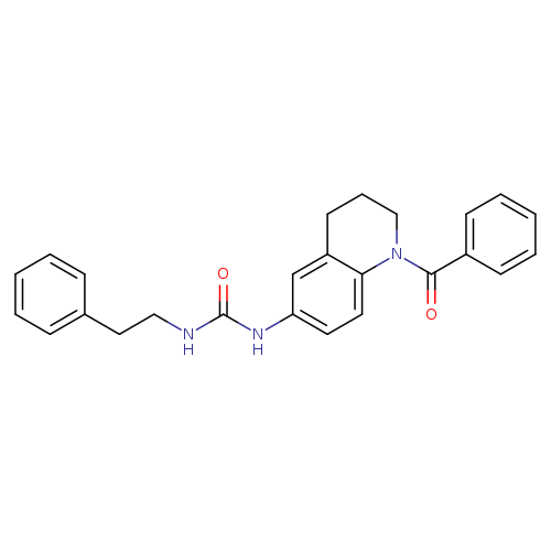 3-(1-benzoyl-1,2,3,4-tetrahydroquinolin-6-yl)-1-(2-phenylethyl)urea