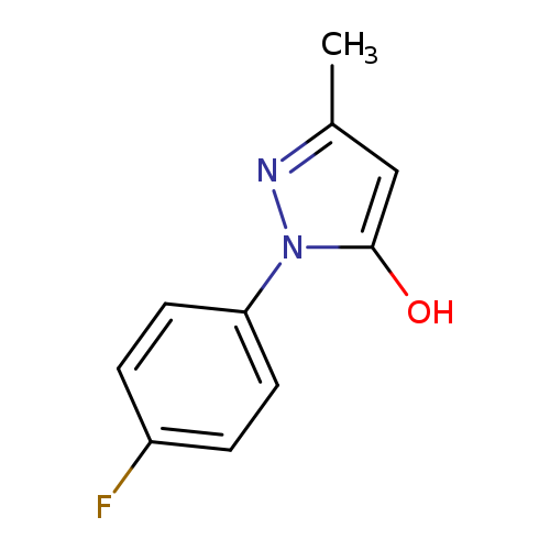 1-(4-Fluorophenyl)-3-methyl-1H-pyrazol-5-ol